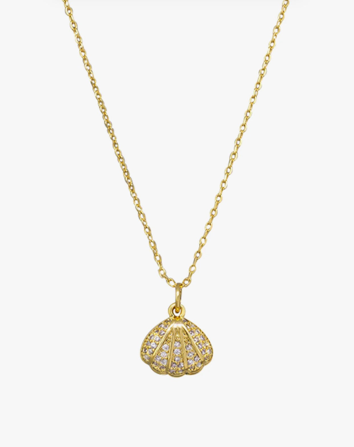 CLAM SHELL NECKLACE