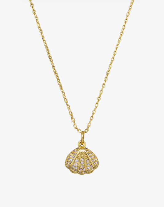 CLAM SHELL NECKLACE