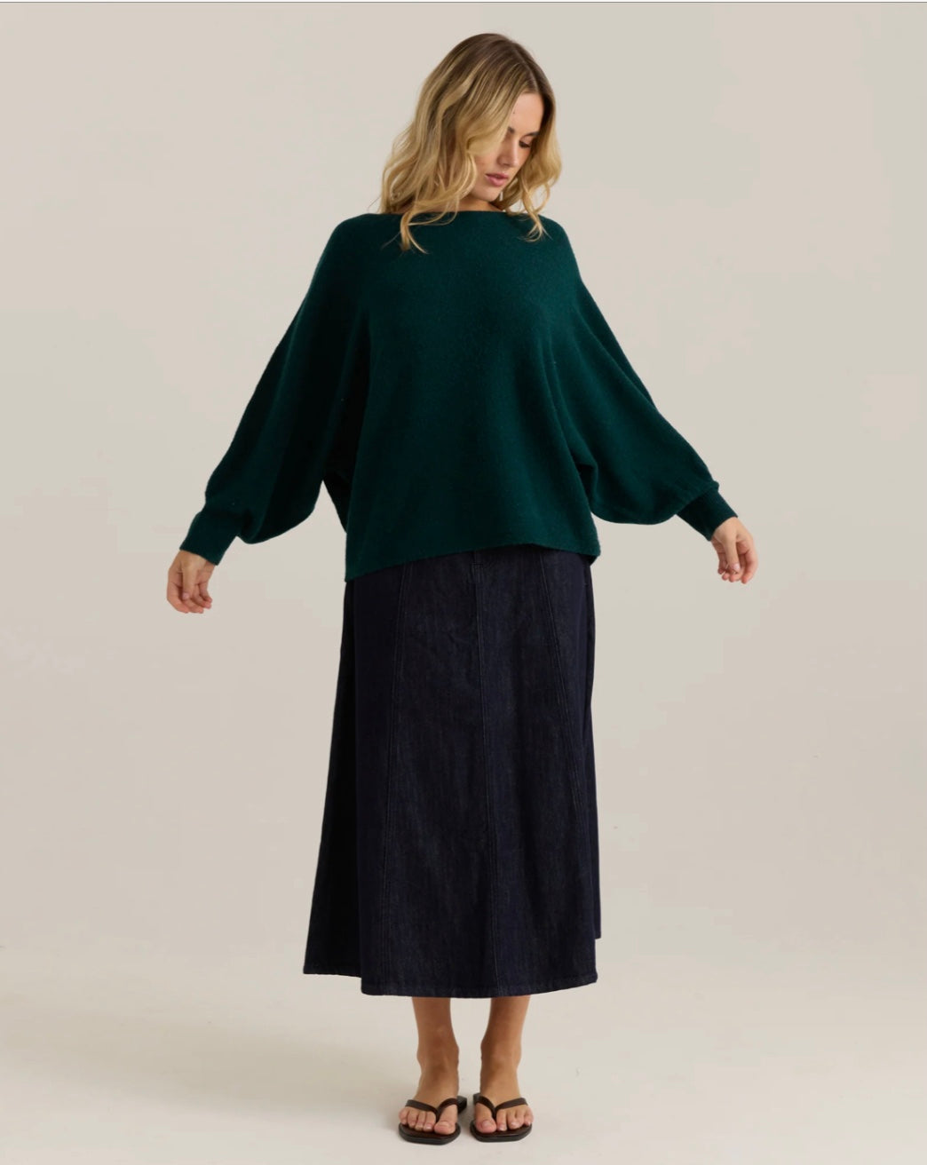 CASEY KNIT - TEAL