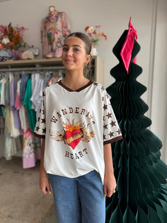 Wandering Heart Oversized Tee