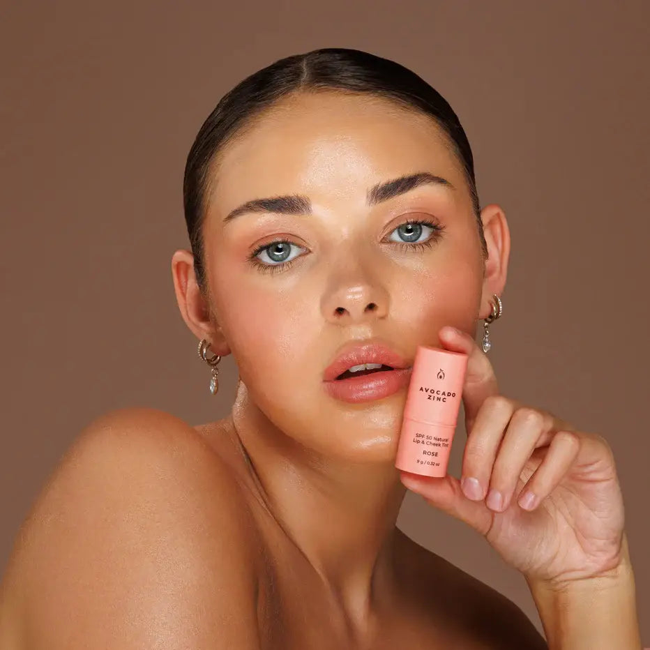 SPF 50 Natural Lip & Cheek Tint: Berry