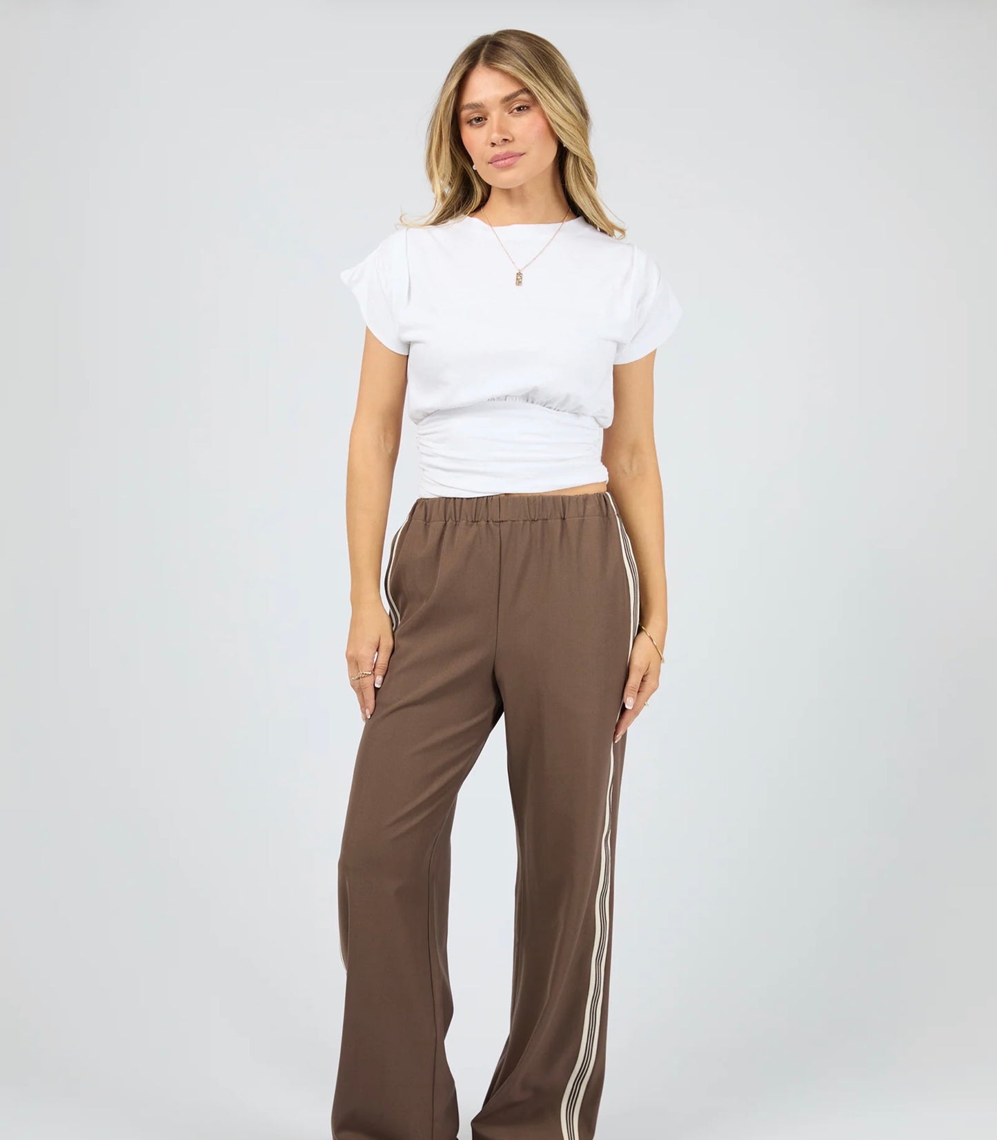 LINA PANT - COFFEE