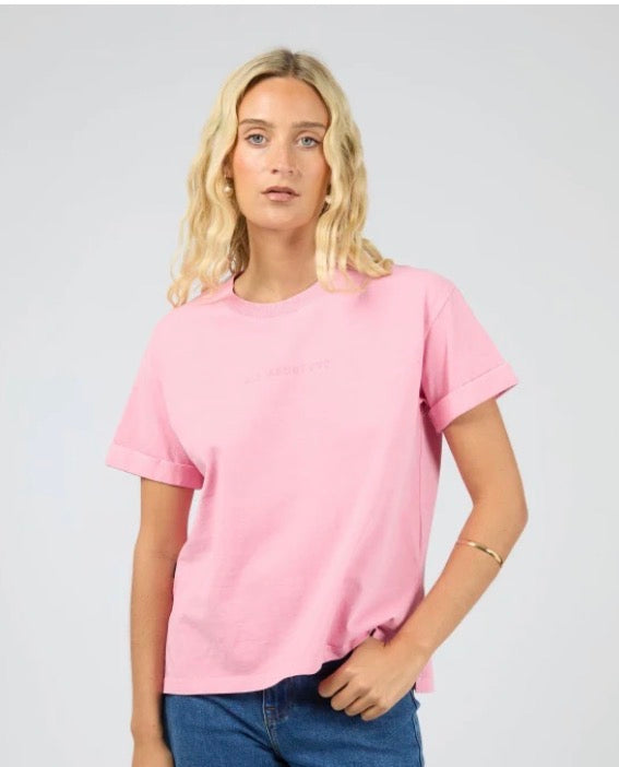 AAE Washed Tee - Carnation Pink