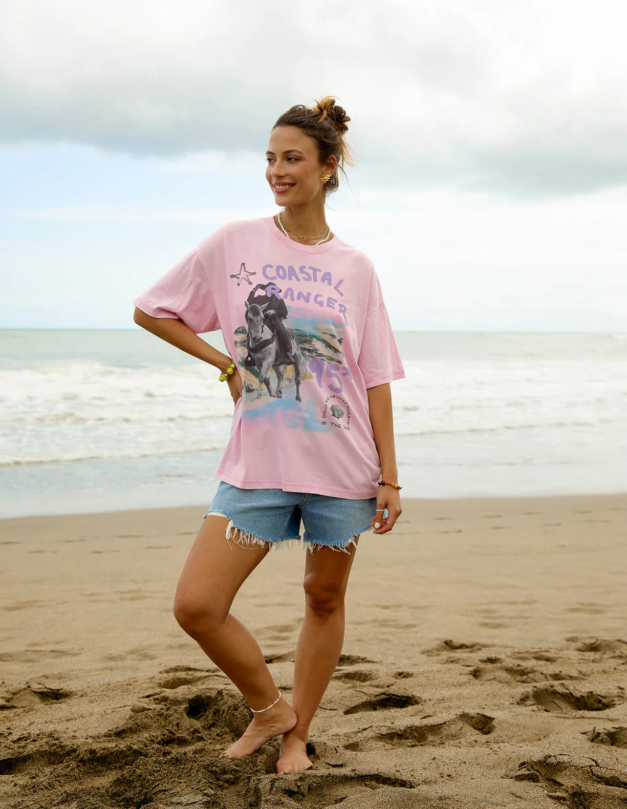 Coastal Ranger Tee Bubblegum Pink