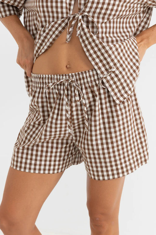 Birdie Gingham Short
