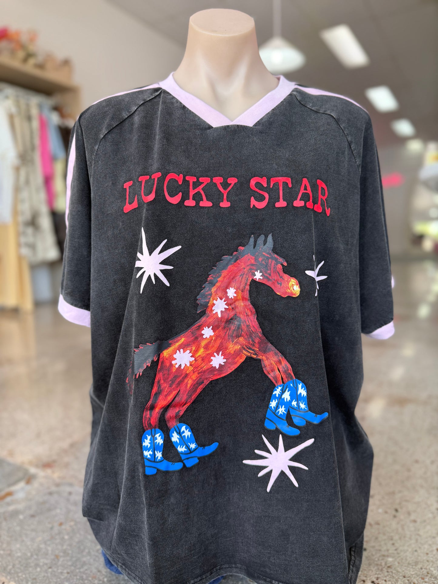 Lucky Star Oversized Tee
