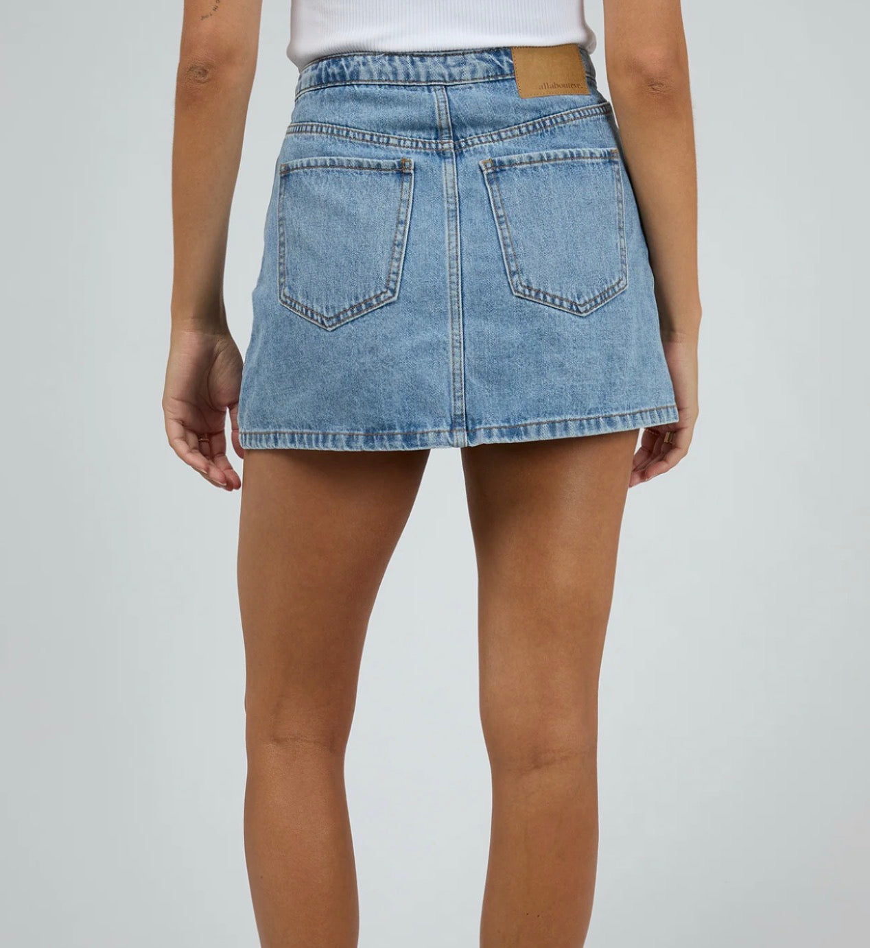 LENNI MINI SKORT LIGHT BLUE.