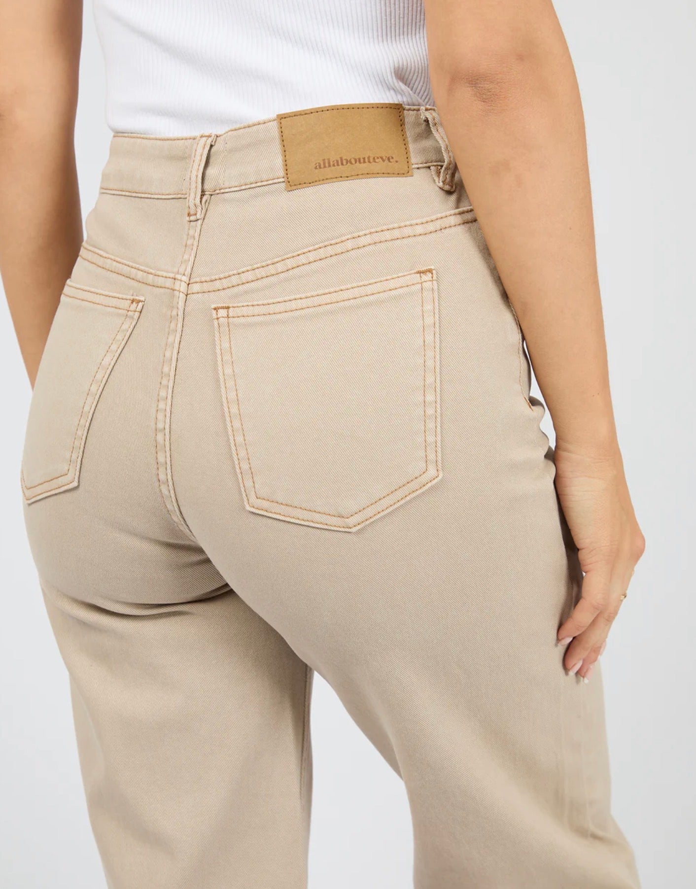 JACQUI WIDE LEG BEIGE