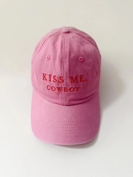 KISS ME COWBOY CAP