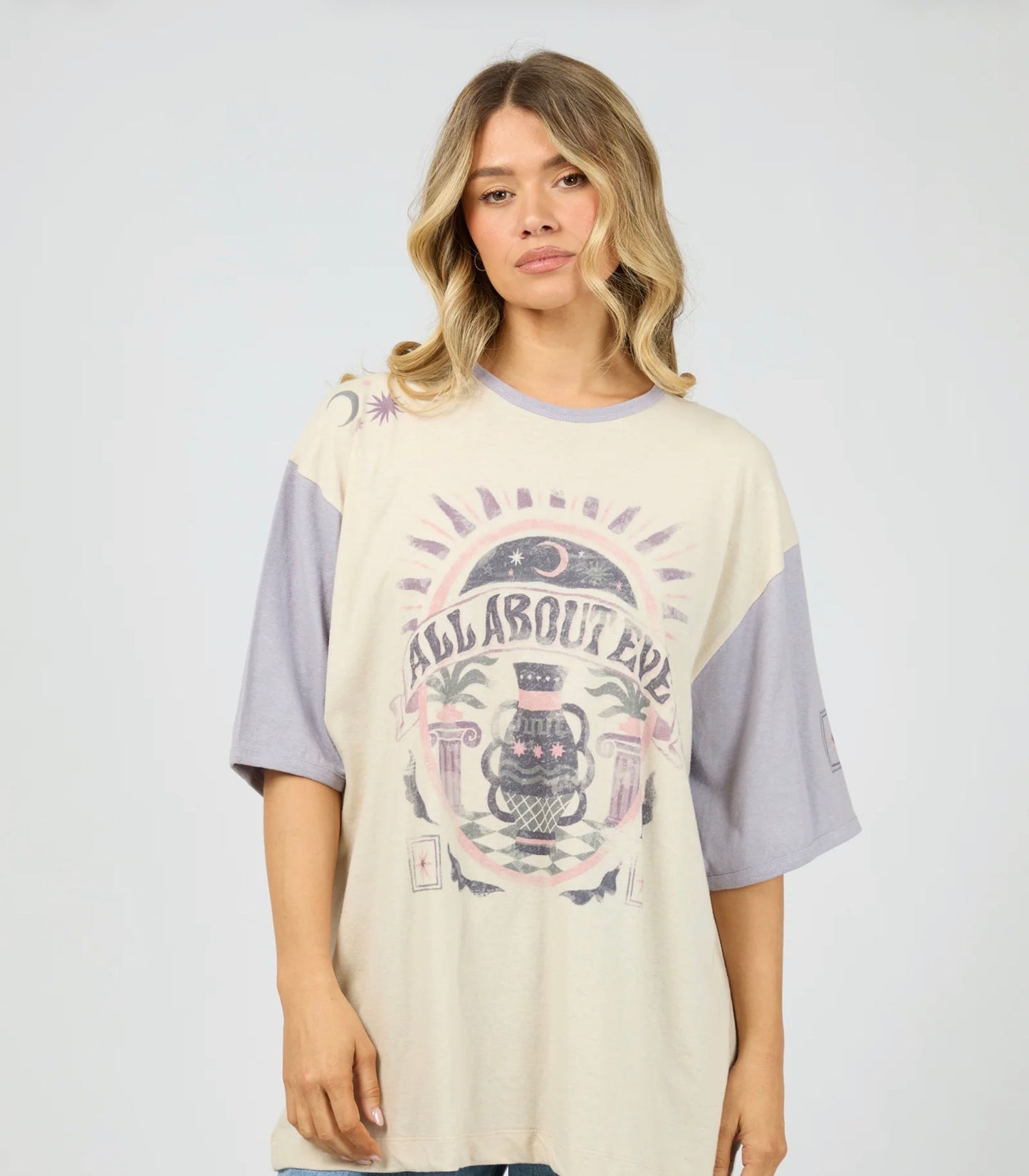 MOONDUST OVERSIZED TEE VANILLA