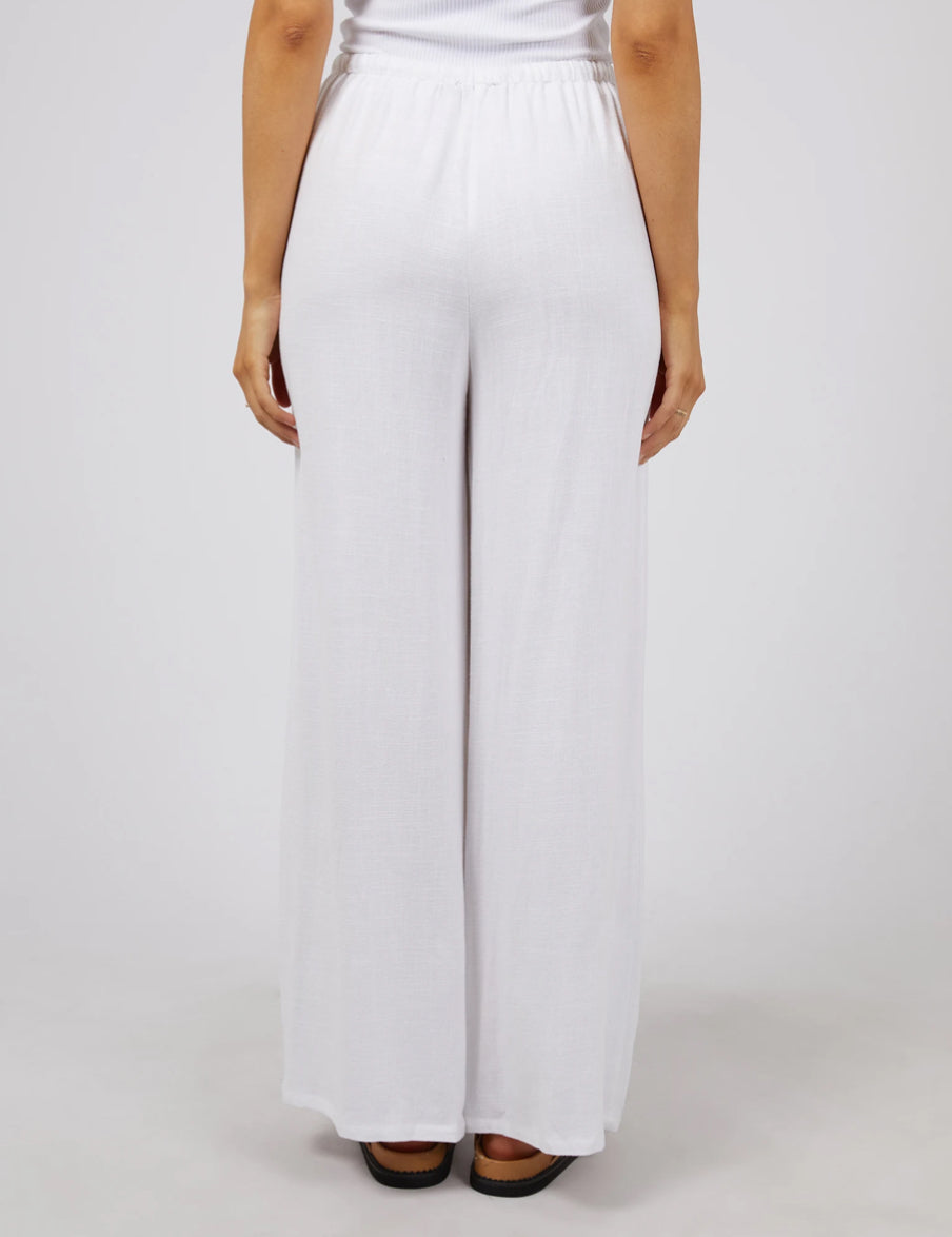 LUXE LINEN PANT - Vintage White