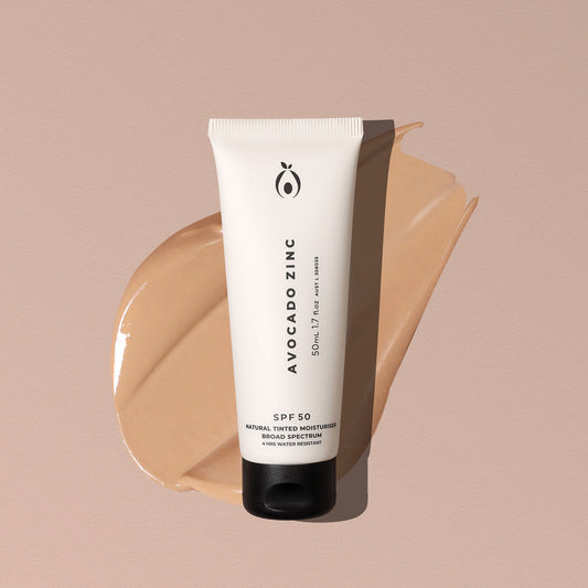 SPF 50 Natural Tinted Moisturiser - light medium