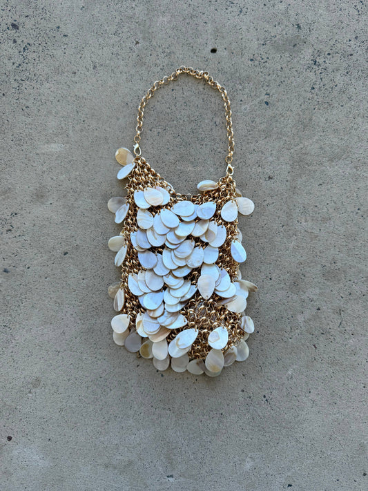 Dune Shell Disc Chain Bag