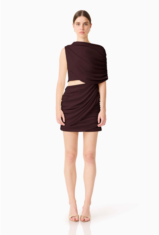 Simone Cape Mini Dress