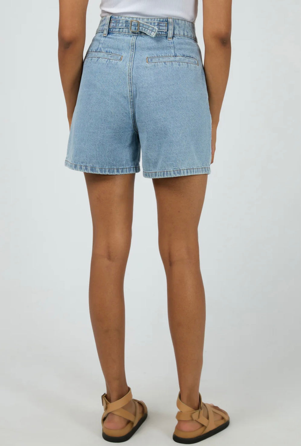 STEVIE DENIM SHORT LIGHT BLUE