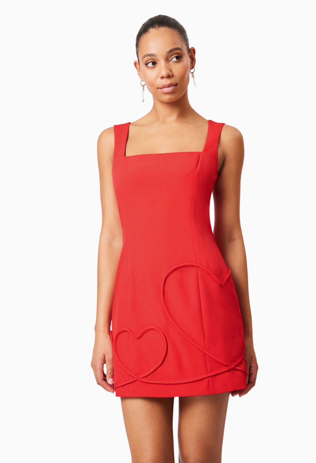 Buttercup Party Dress - Red