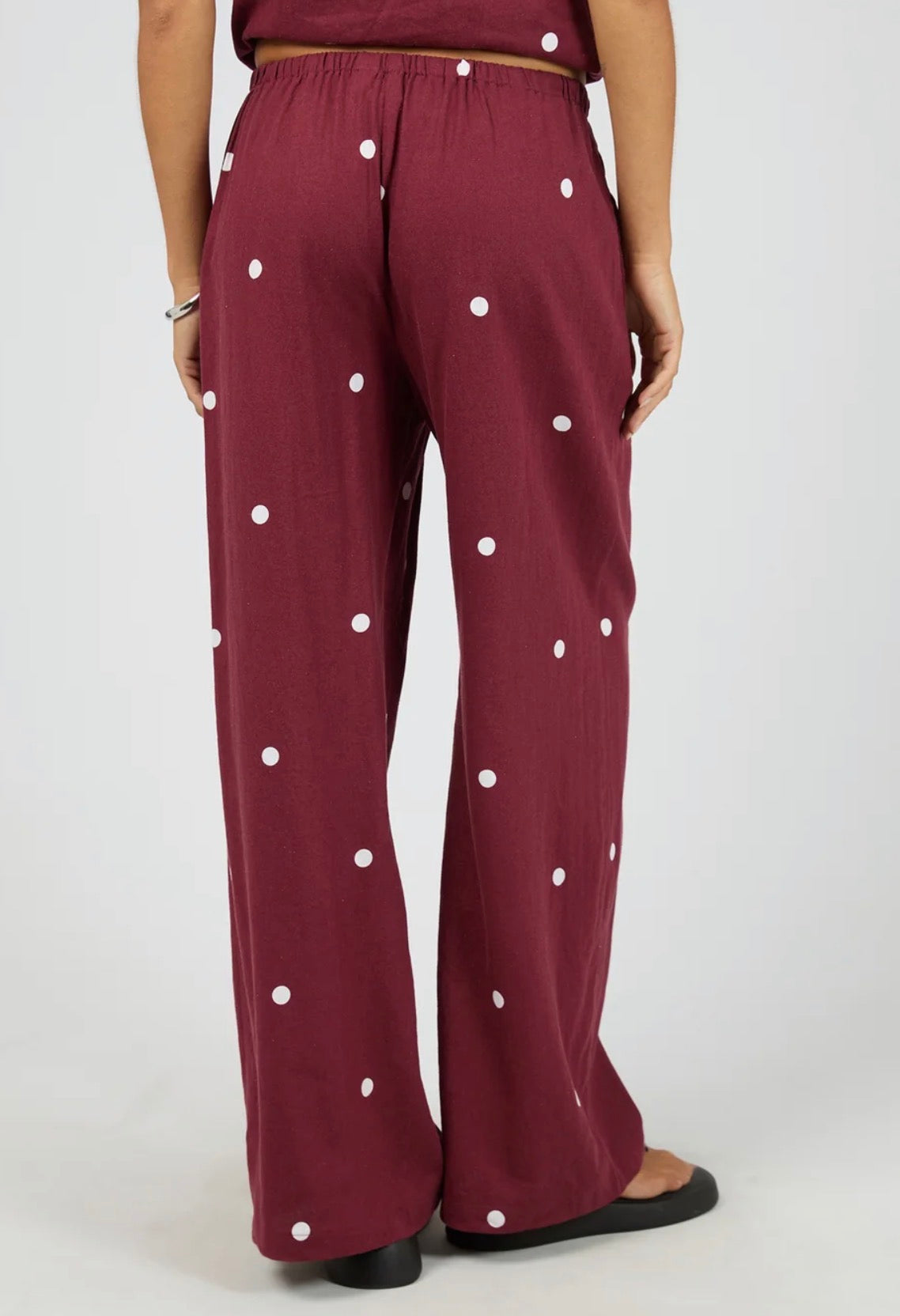 BORDEAUX PANT CHERRY