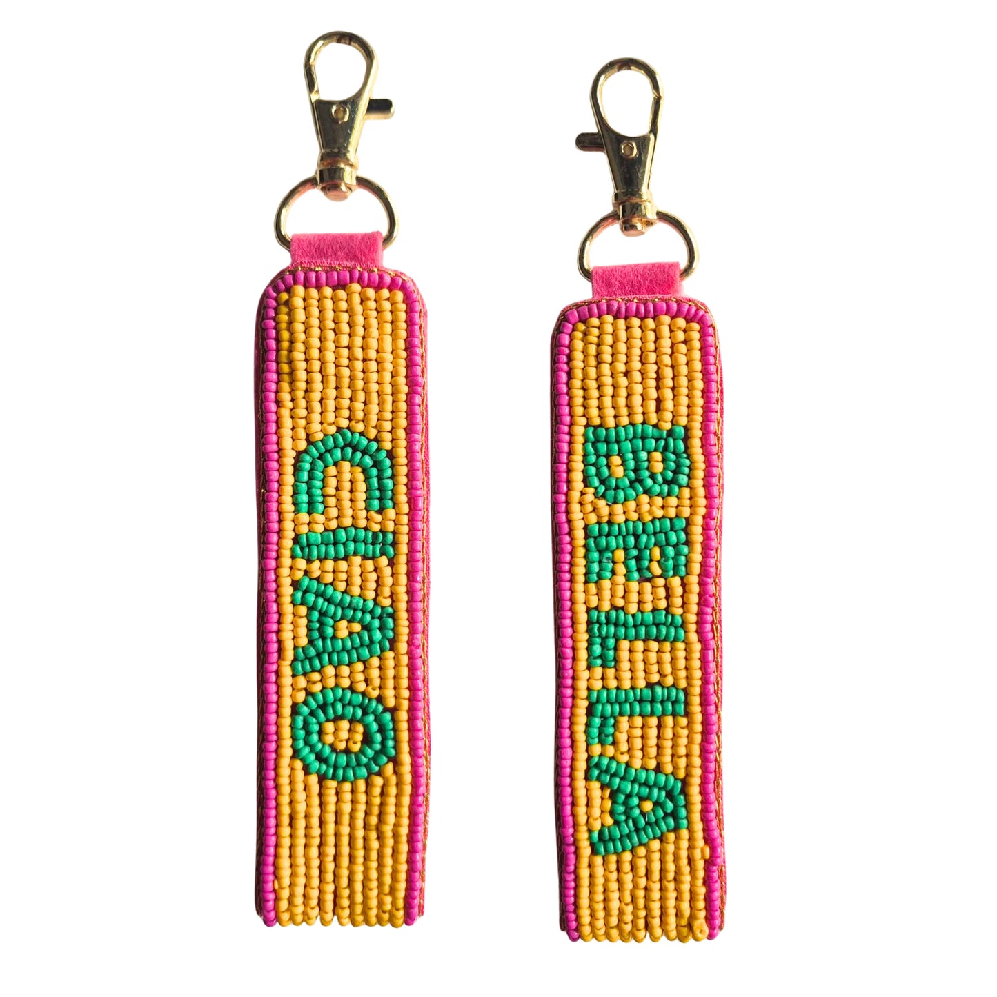 BEADED KEYCHAIN BELLA CIAO