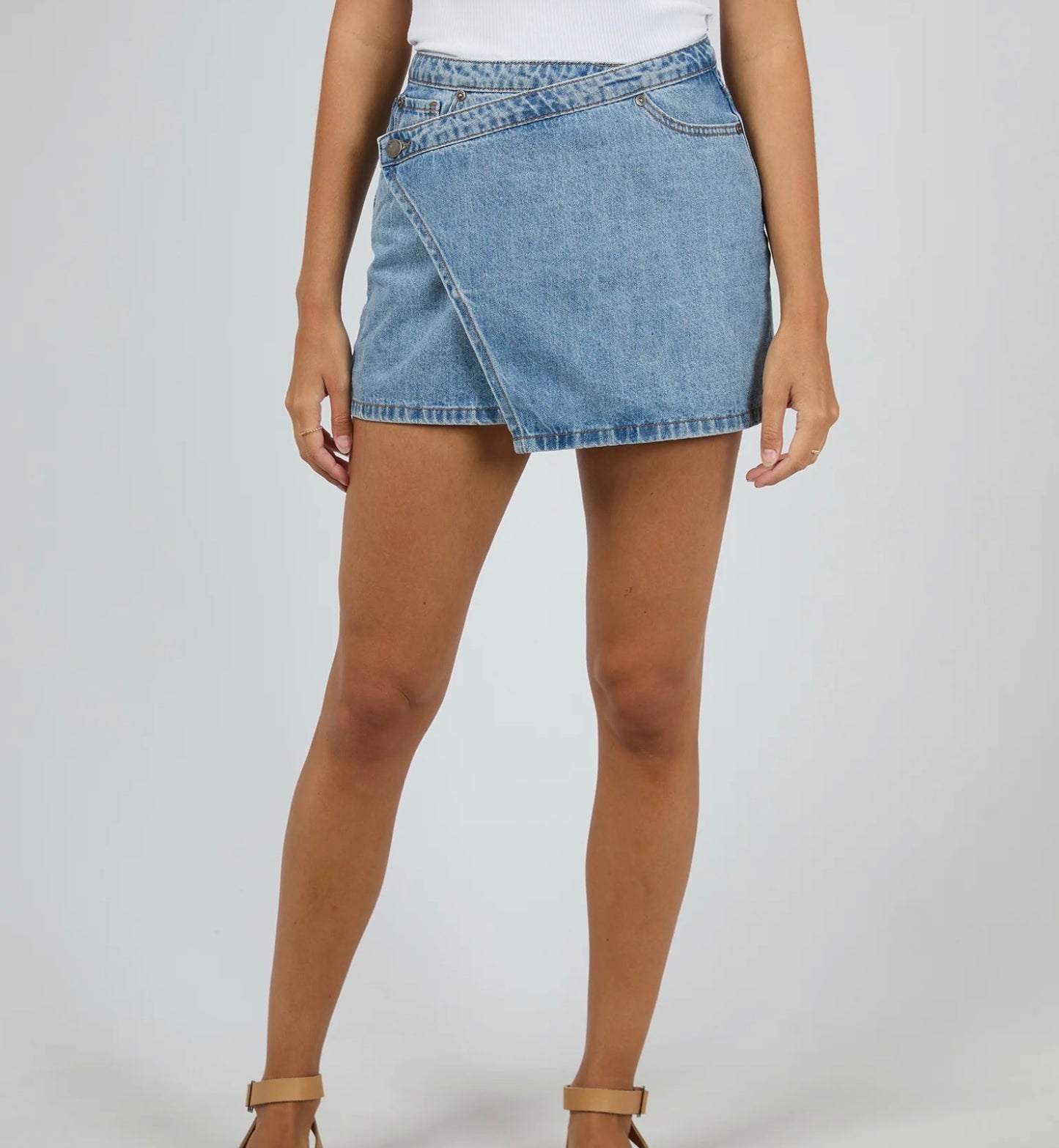LENNI MINI SKORT LIGHT BLUE.