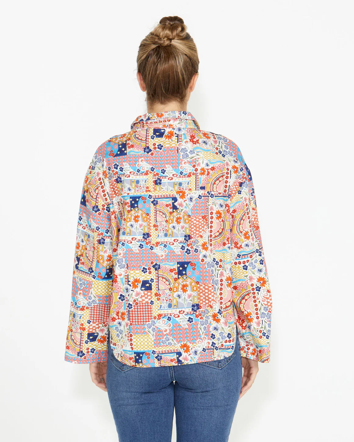 Bridie Shirt - Patchwork Floral