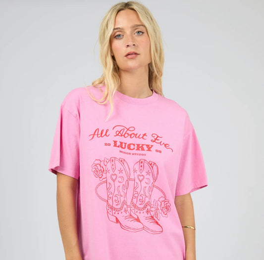 RODEO RELAXED TEE PINK