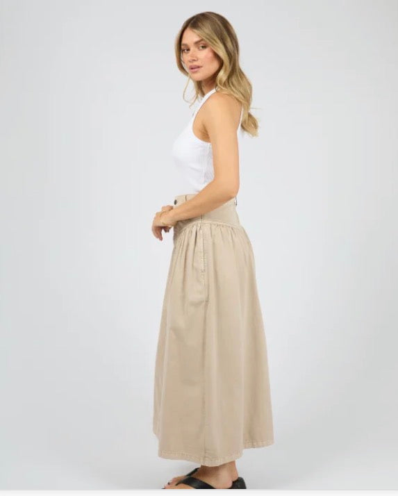 Arlo Maxi Skirt - Beige