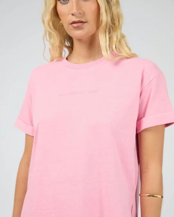 AAE Washed Tee - Carnation Pink
