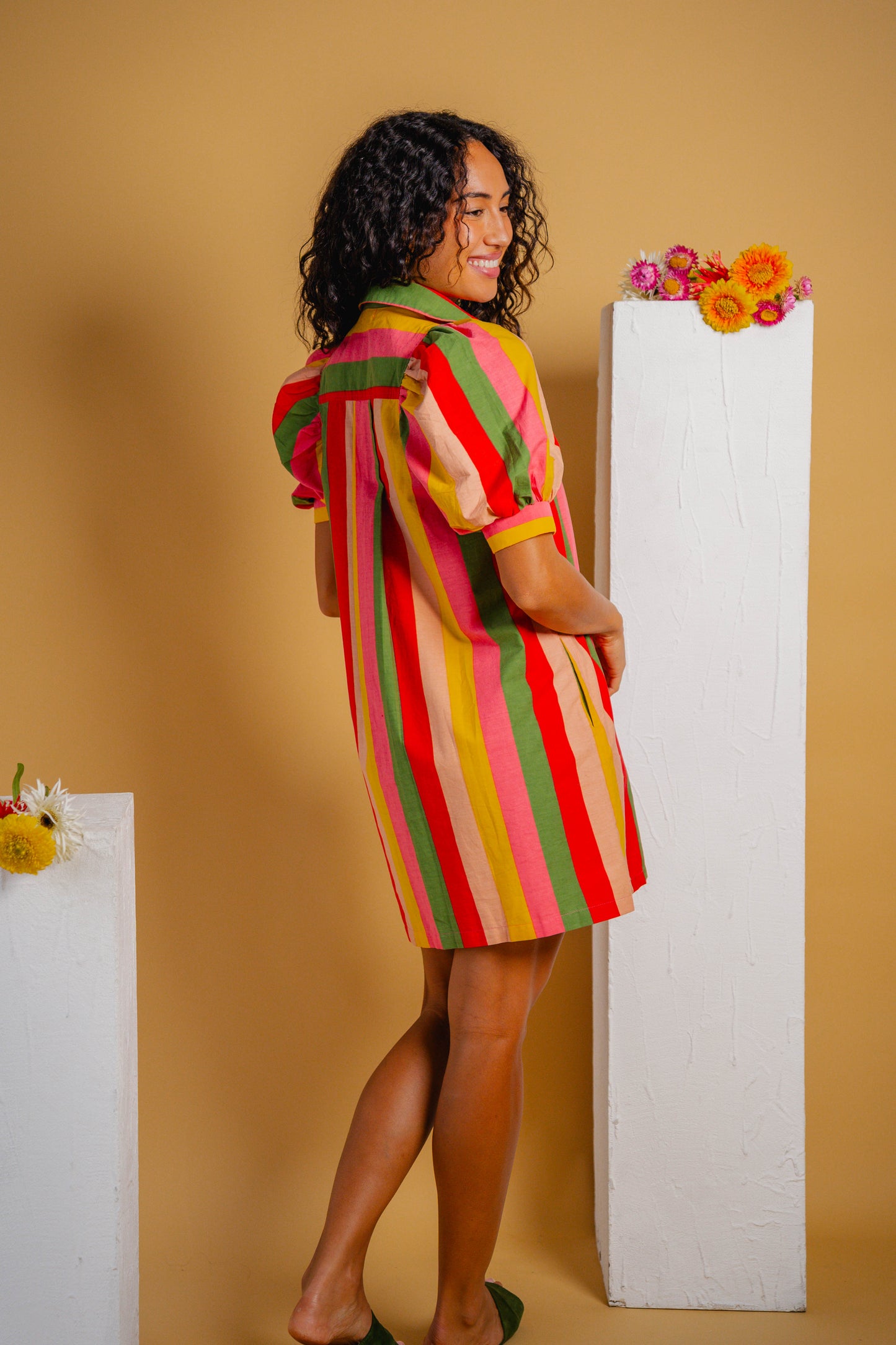 ADI DRESS - SARDINIAN STRIPE