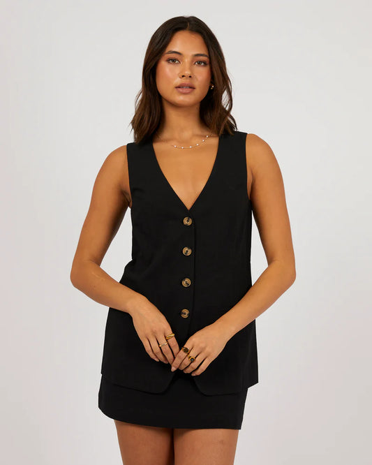 Tilly Vest - Black