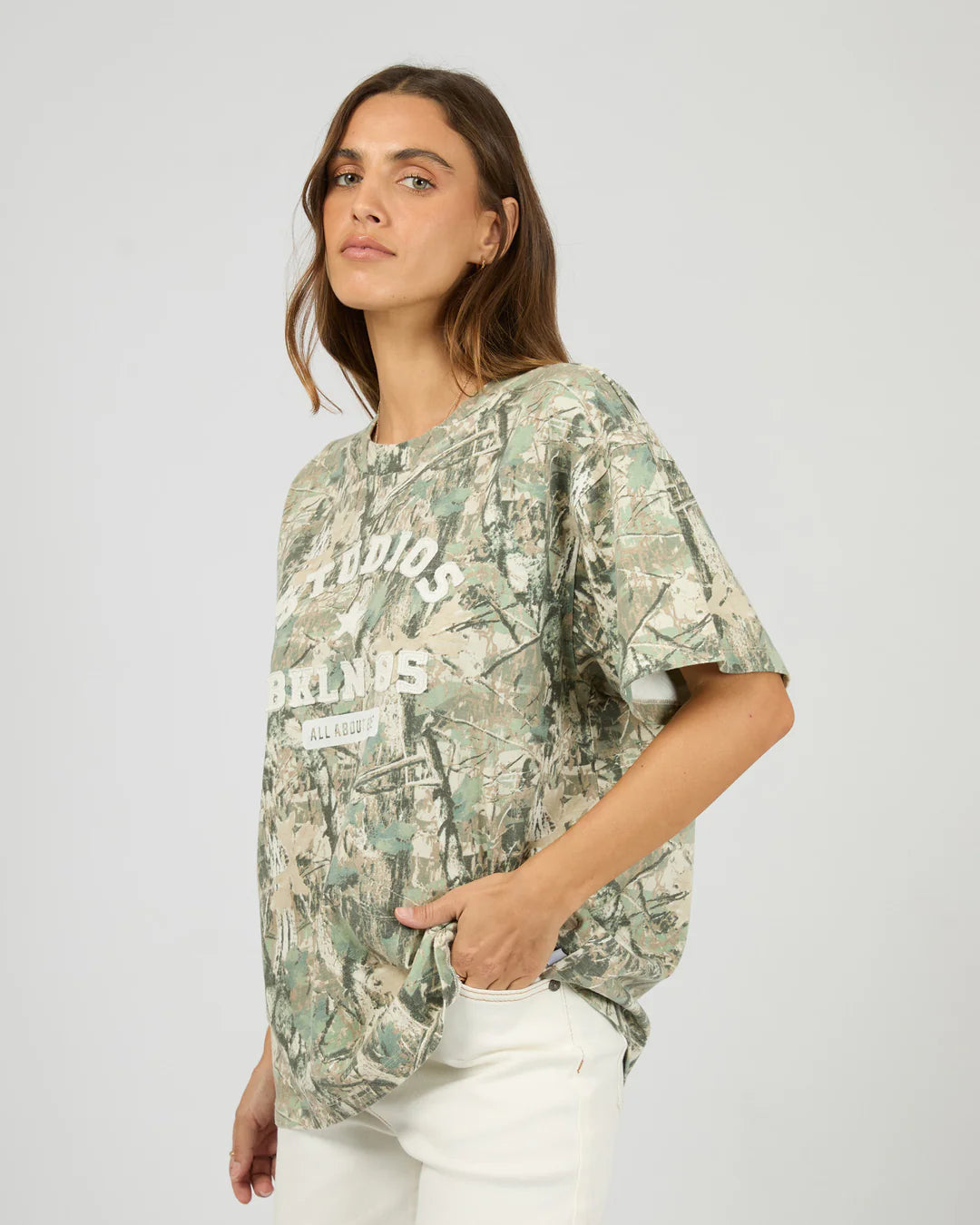 WOODLANDS BOX TEE PRINT