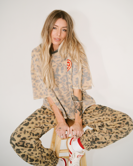 Sorry Mom Tee - LEOPARD