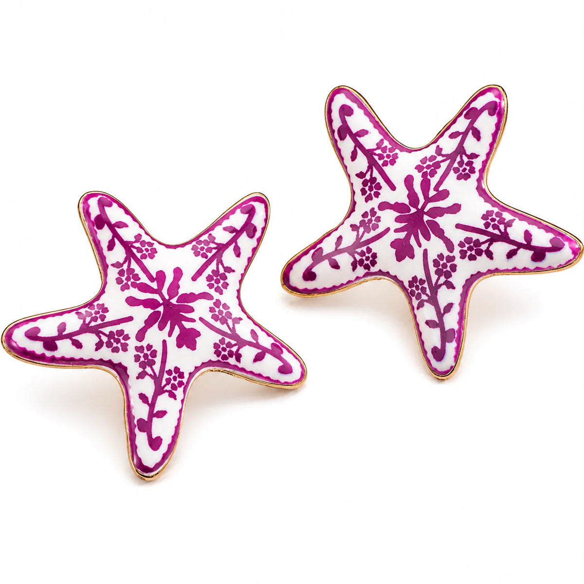 STARFISH Stud Earrings - Pink