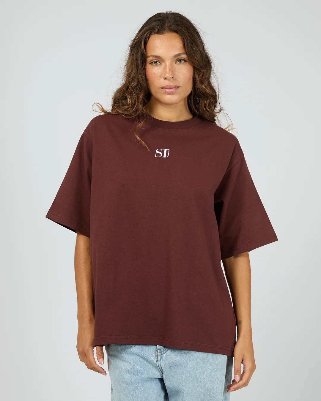 SILENT LUXE TEE CHERRY