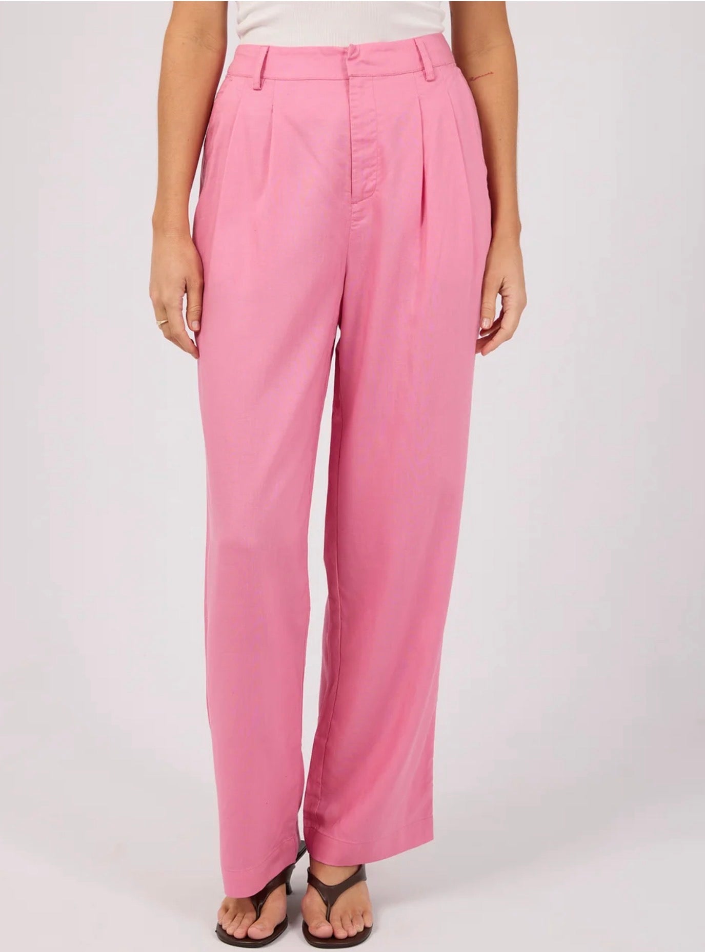 FERN LINEN PANT ORCHID