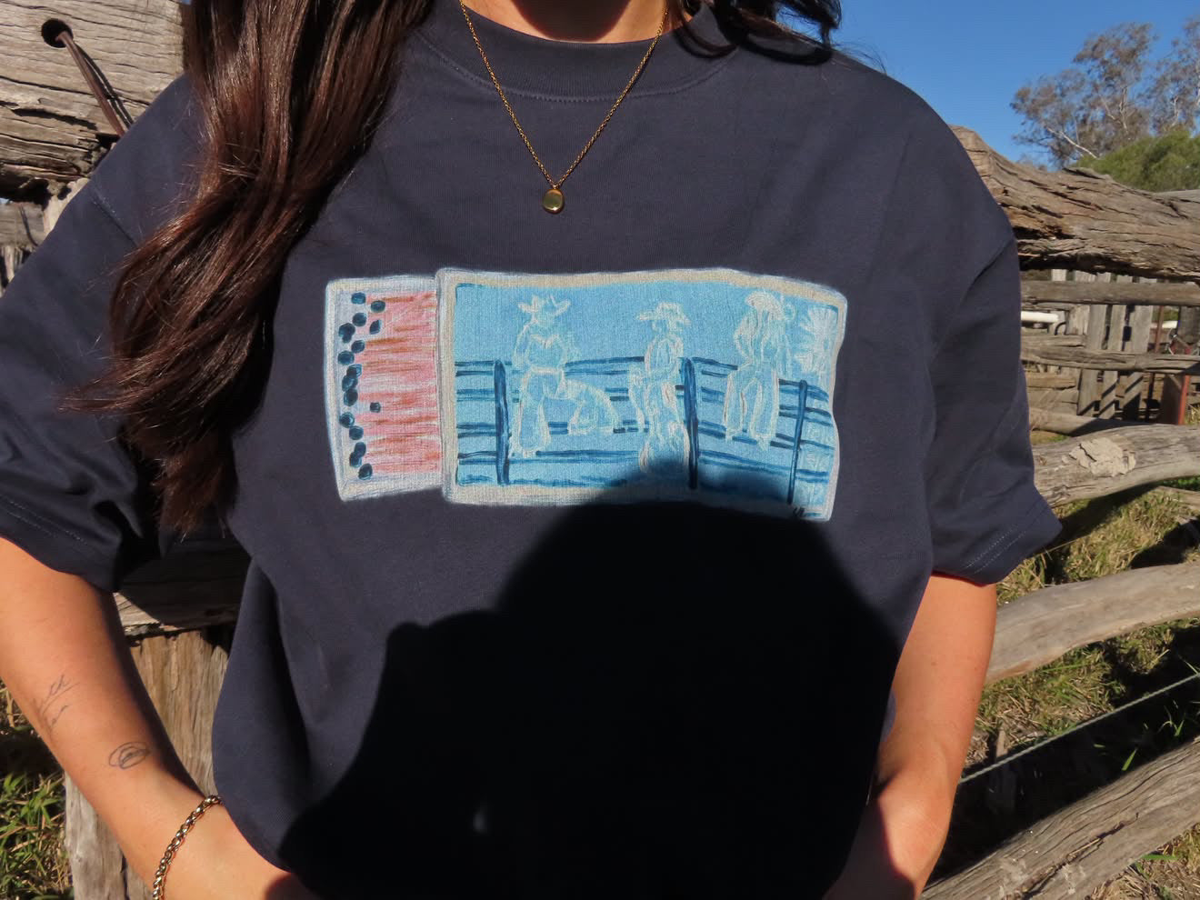 Leave Smoke Chase Dust Tee