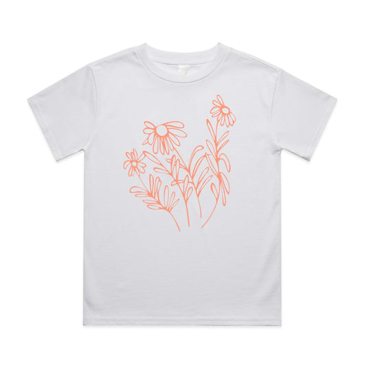 Fiore in Peach Kids Tee