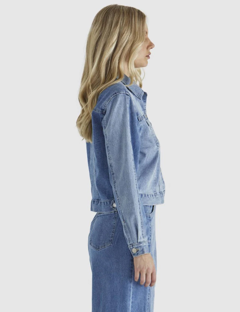 Riley Jacket - Mixed Denim