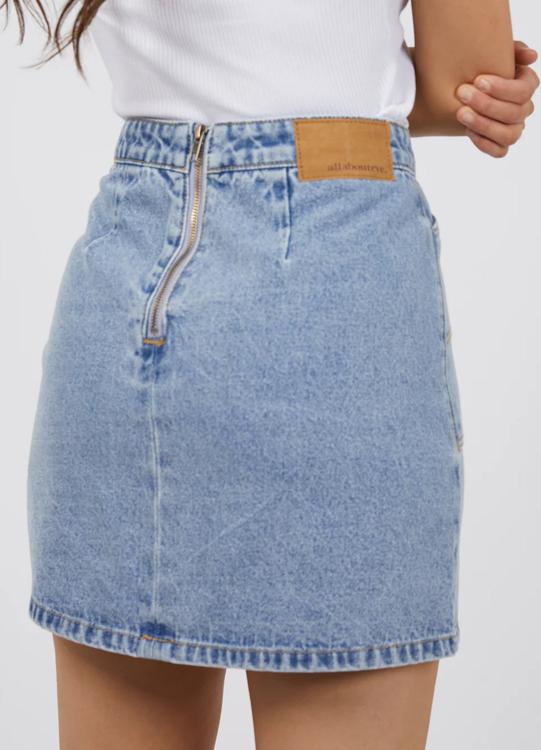 BECCA SKIRT LIGHT BLUE