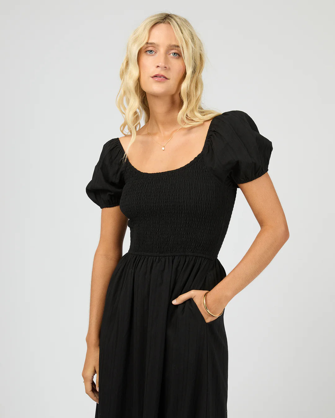 NYXIE MAXI DRESS BLACK