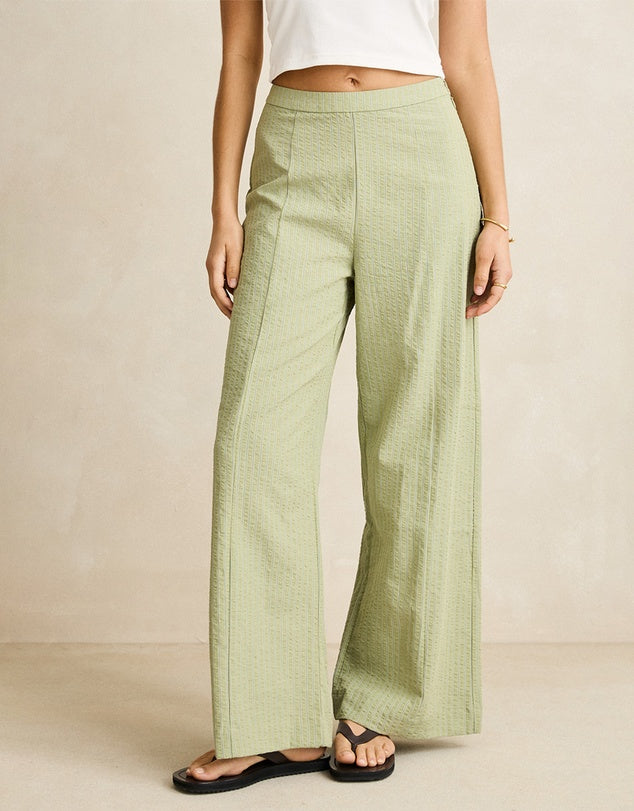 Vista Stripe Wide Leg Pants