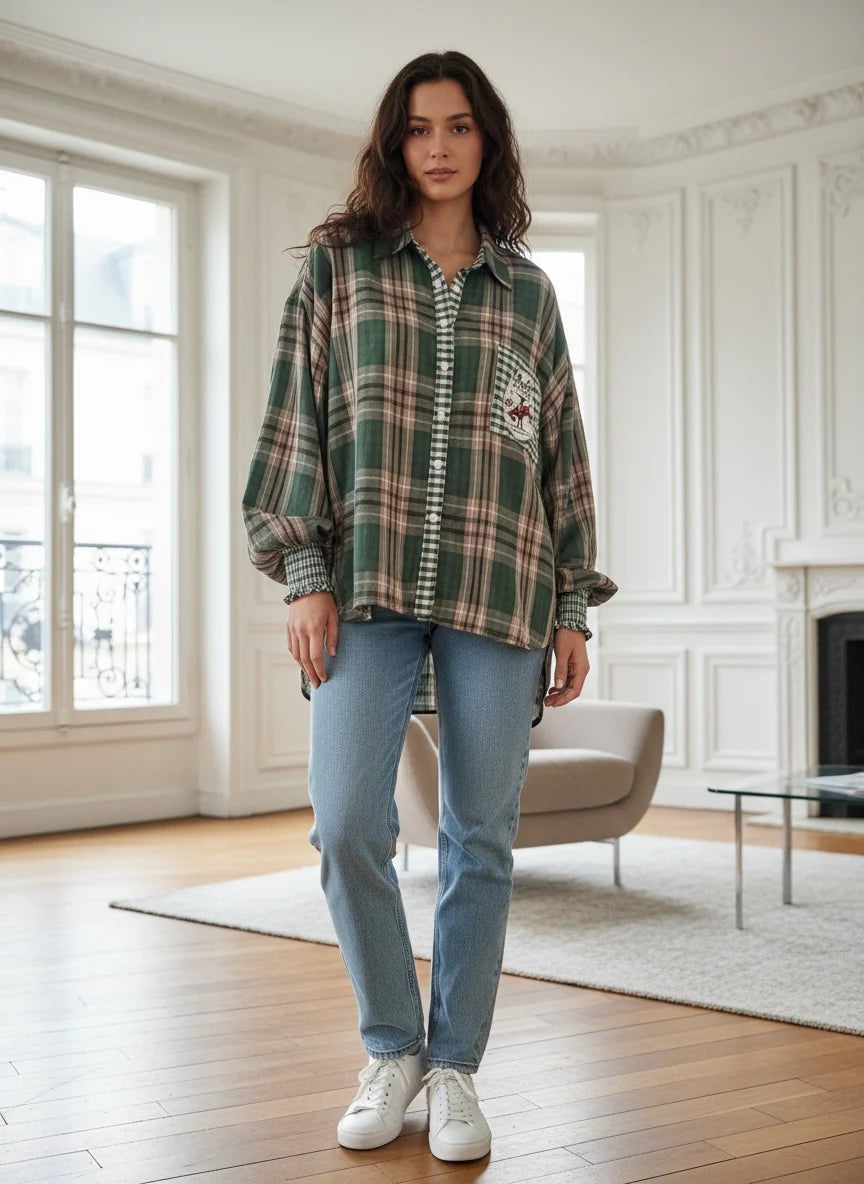 Nine Seven Eight Shirt - green