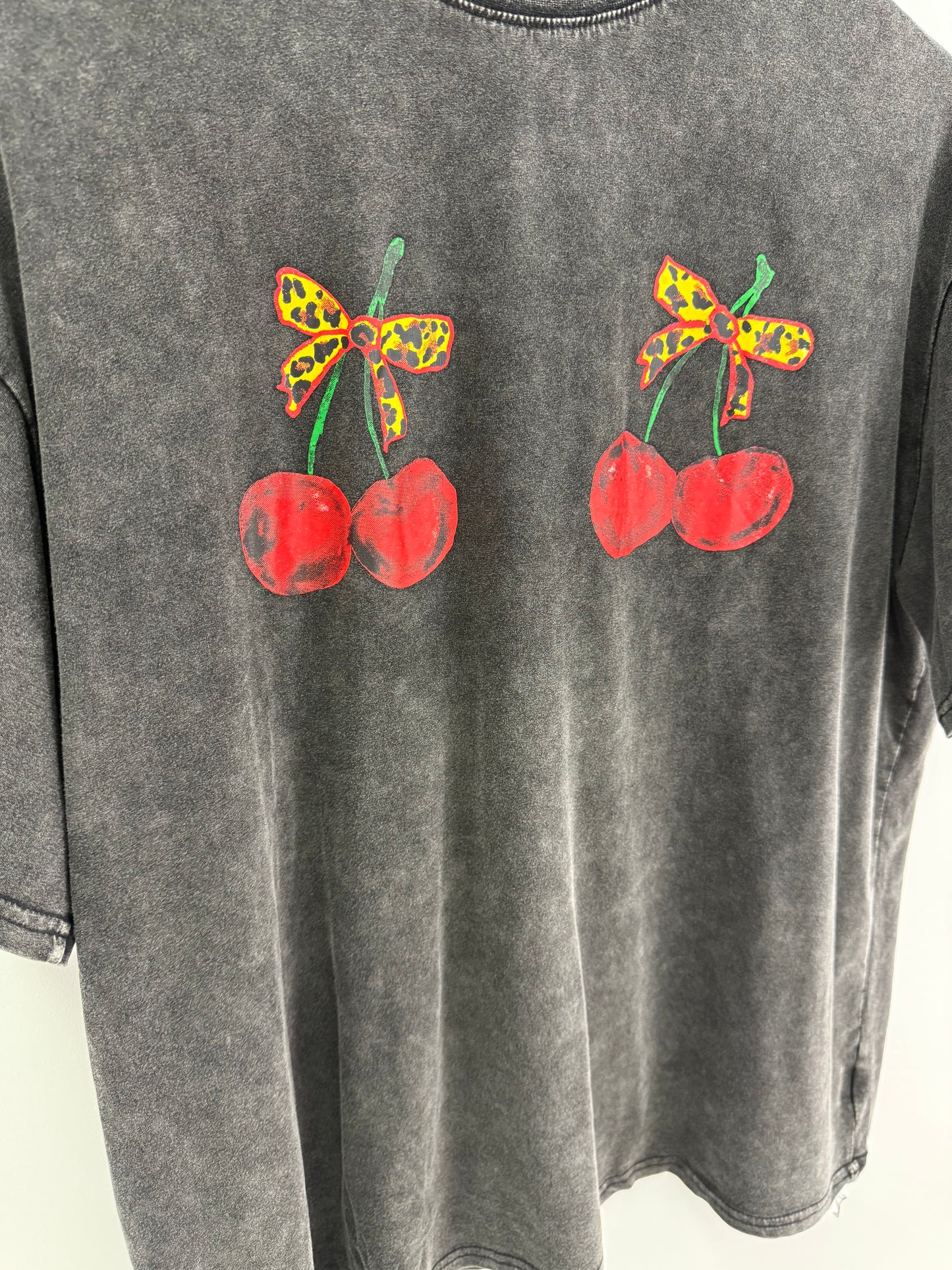 Cherry Charm Oversized Tee