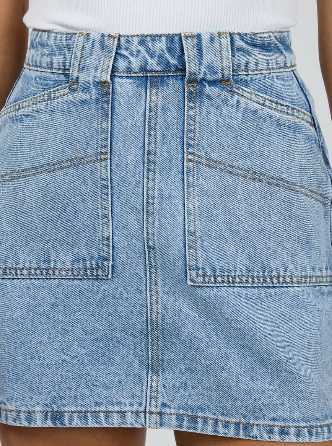 BECCA SKIRT LIGHT BLUE
