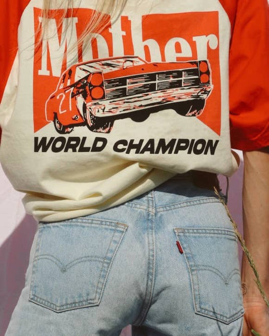 World Champion Mother Oversized Raglan