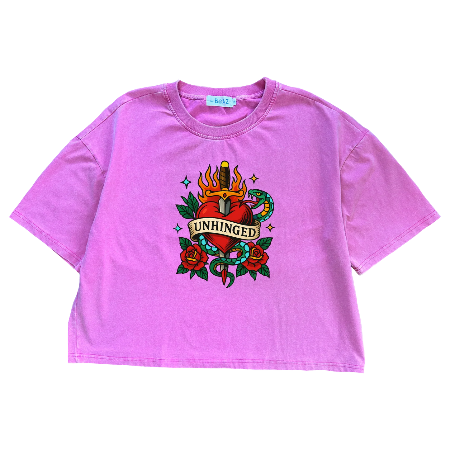 Unhinged -Boxy Cropped Oversized