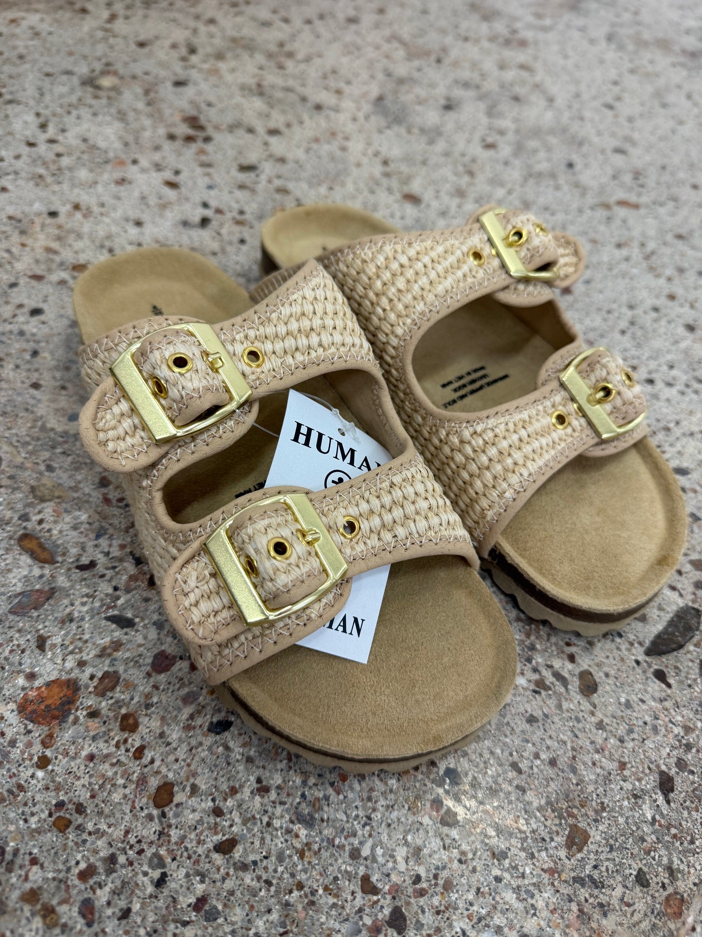 Kids Gracie Slide - Natural