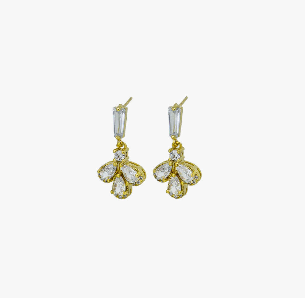 Nancy Crystal Earrings