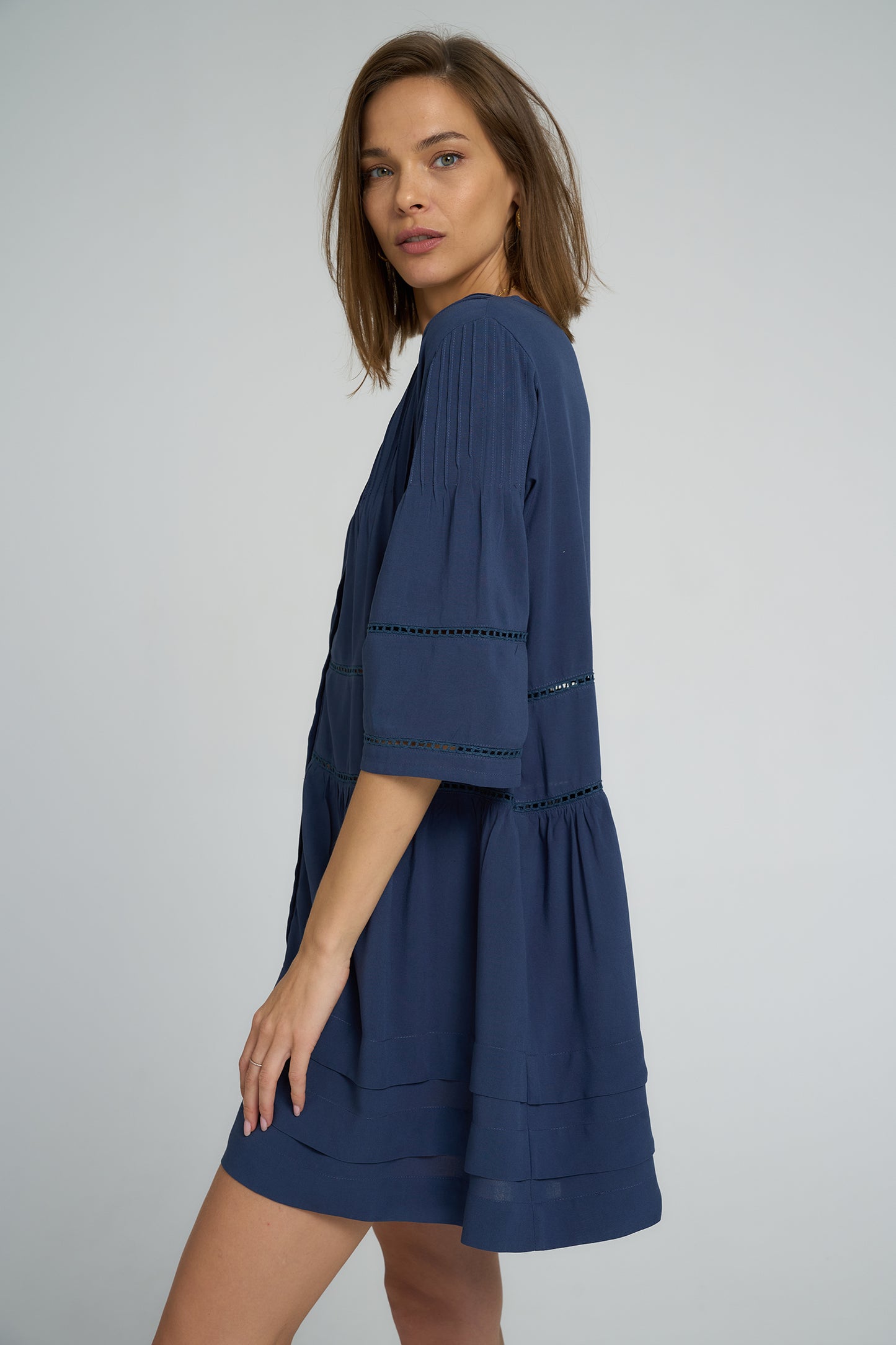 Lori Dress - Ocean Blue