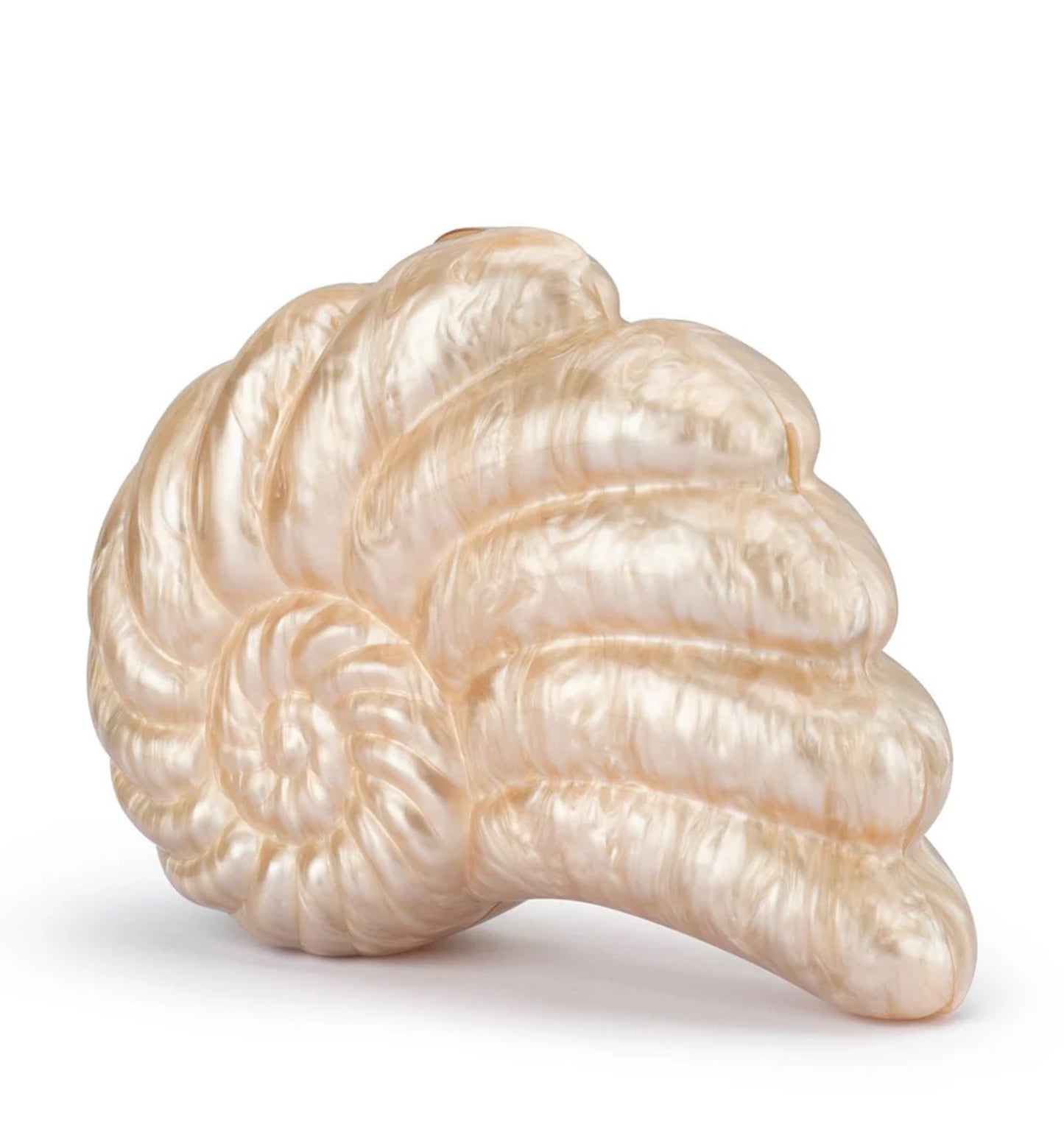 INDI ACRYLIC SHELL CLUTCH