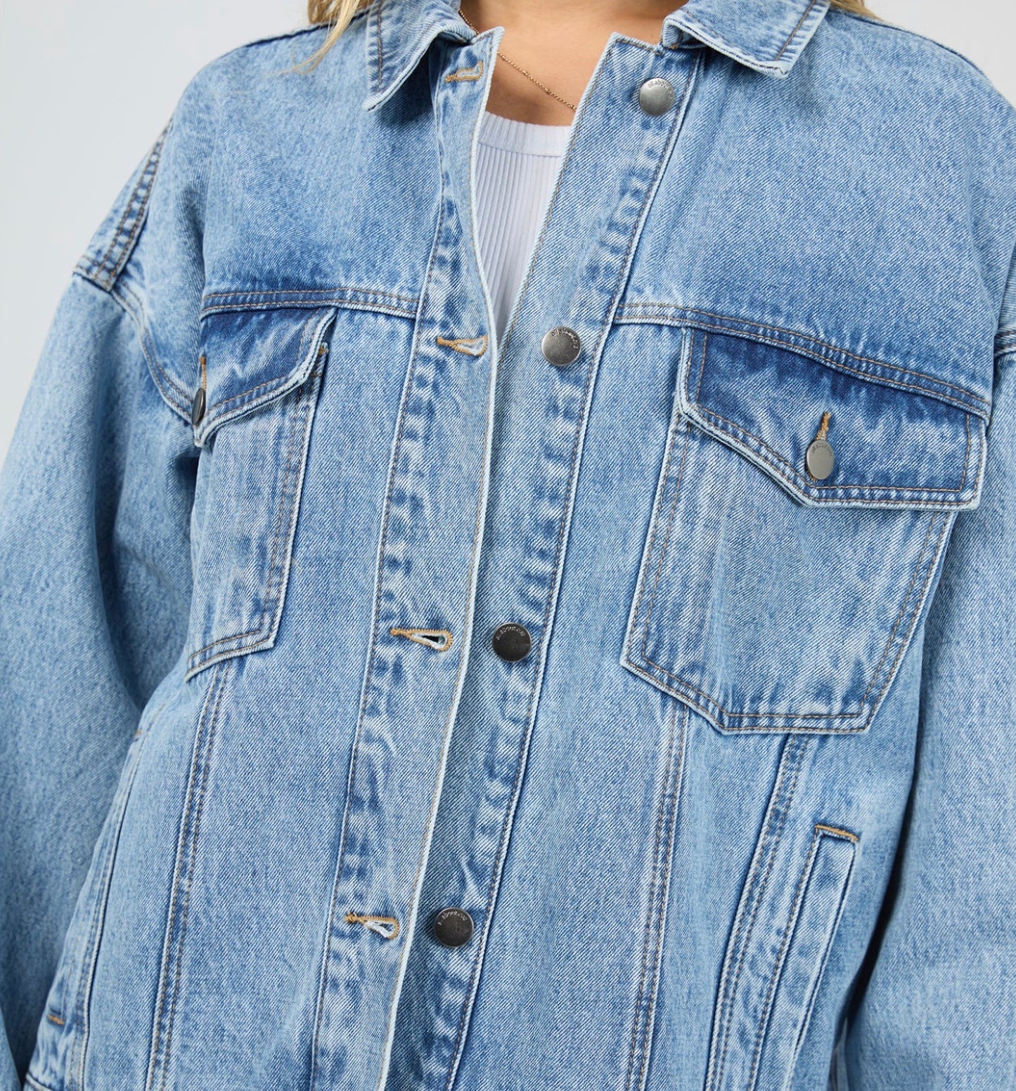 BLAIR DENIM JACKET LIGHT BLUE